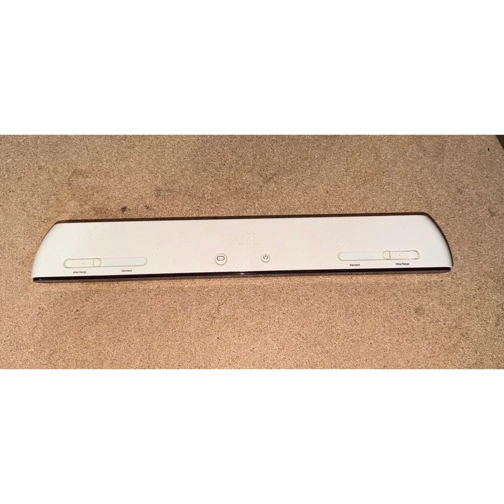 Untested Nintendo Wii Ultra Sensor Motion Bar White Wireless